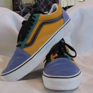 Vans Old Skool Mix and Match Multicolor Size 8 Mens; Size 9.5 Womens EUC